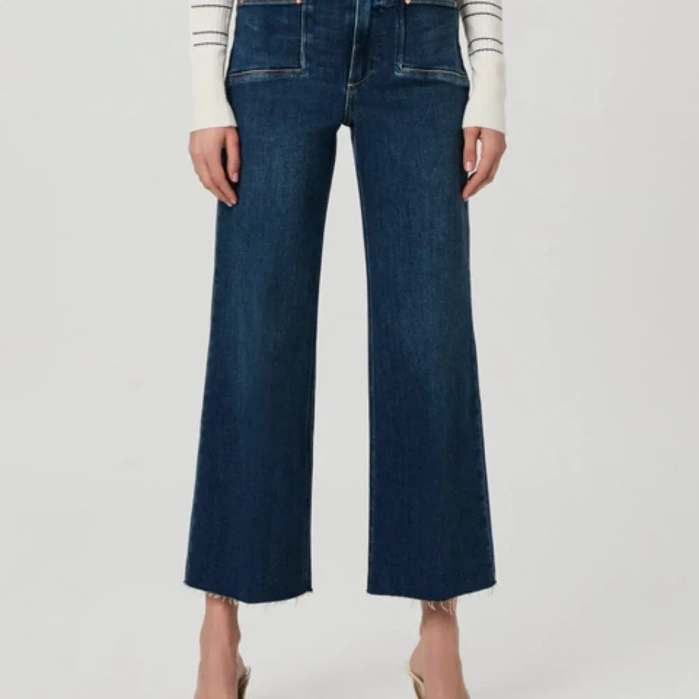 Paige Anessa Wide Leg Jeans Sz 28 - excellent condition - Picture 1 of 10